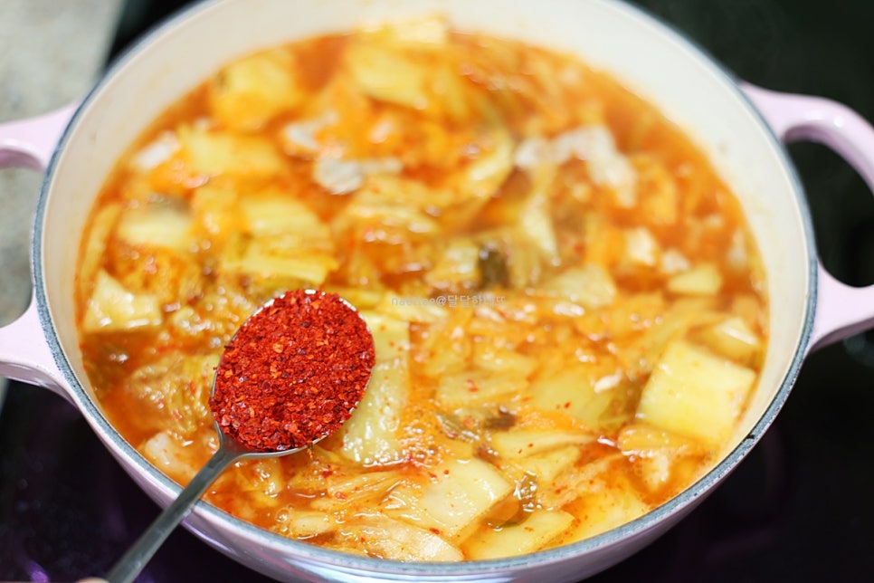 돼지고기 김치찌개 맛있게 끓이는 법 백종원 김치찌개 레시피