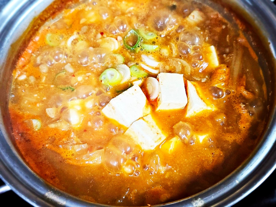 김치청국장찌개 레시피 청국장 맛있게 끓이는법