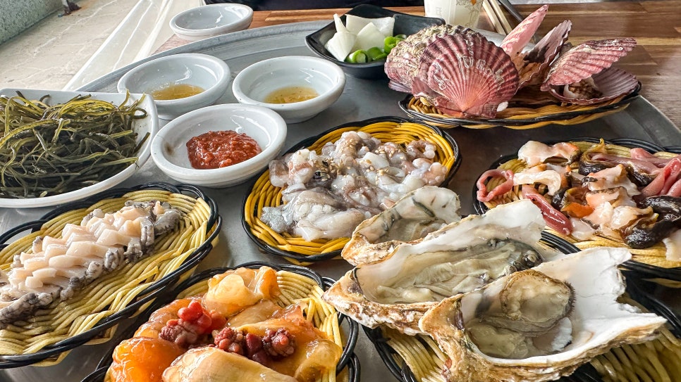 부산여행 기장 연화리 해녀촌 부산 포장마차 해물라면