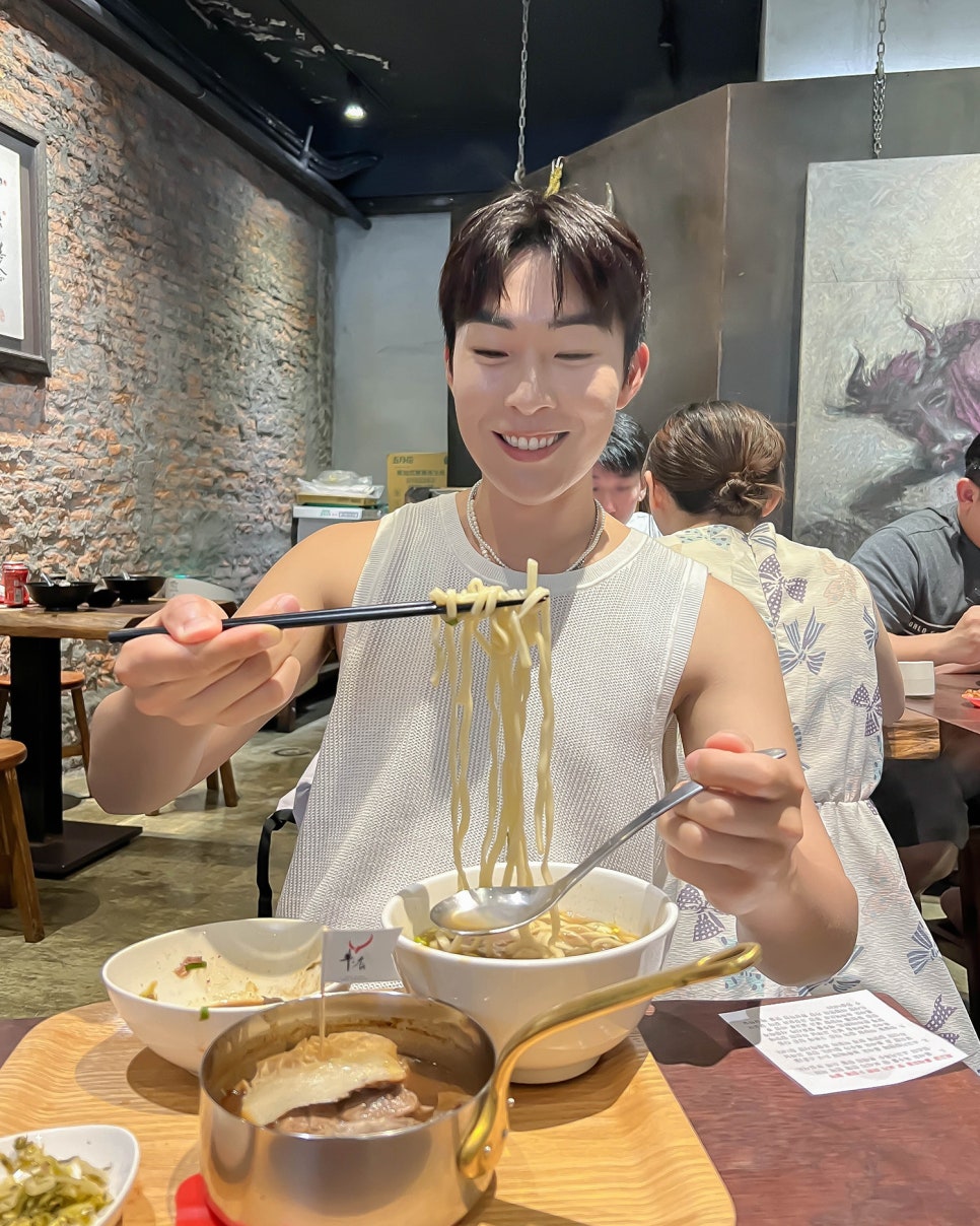 대만 타이베이 여행 미슐랭 시먼딩 맛집 니우디엔 우육면