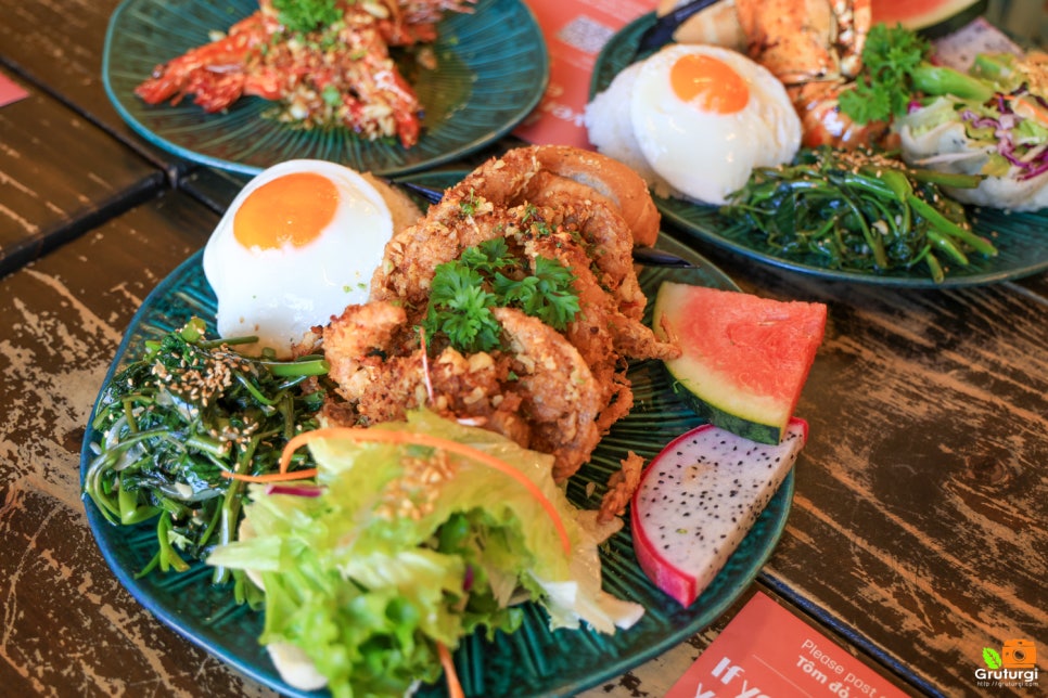 다낭 호이안 맛집 현지 톰도 해산물 요리