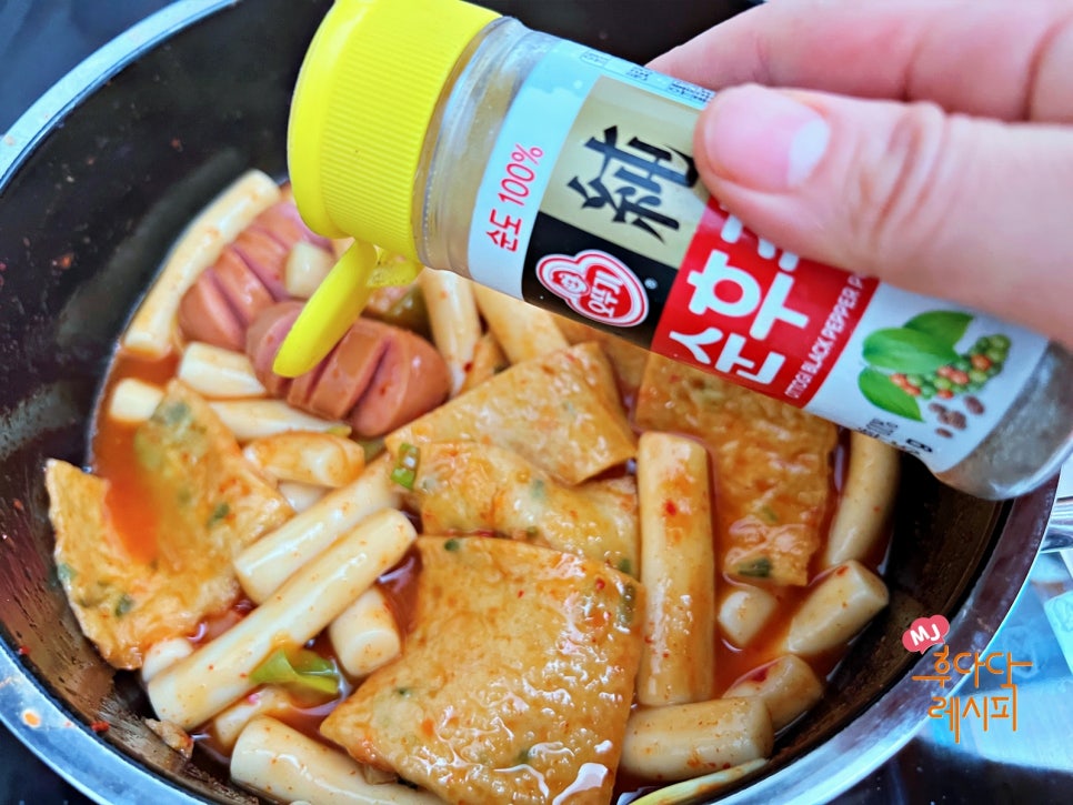 학교앞 떡볶이 레시피 소스 만들기 떡볶이 황금레시피