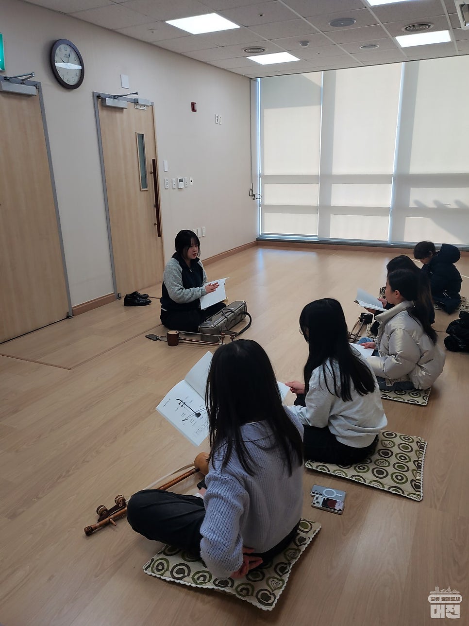 우리가락의 매력에 빠져보아요! 대전립연정국악원, 25일까지 겨울방학 국악강습