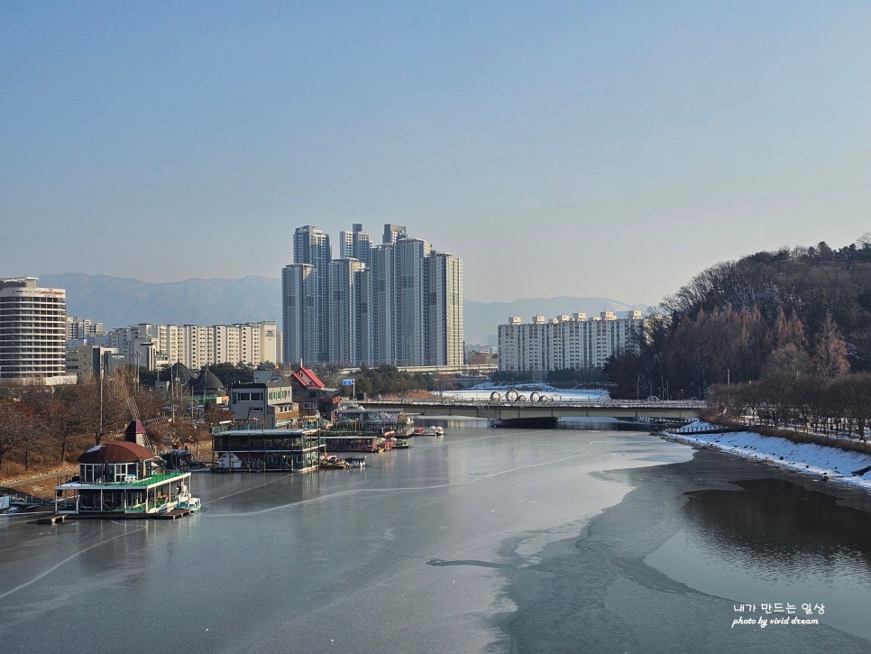 강원도 춘천 당일치기여행 의암호 출렁다리 춘천사이로248 공지천 주차 정보