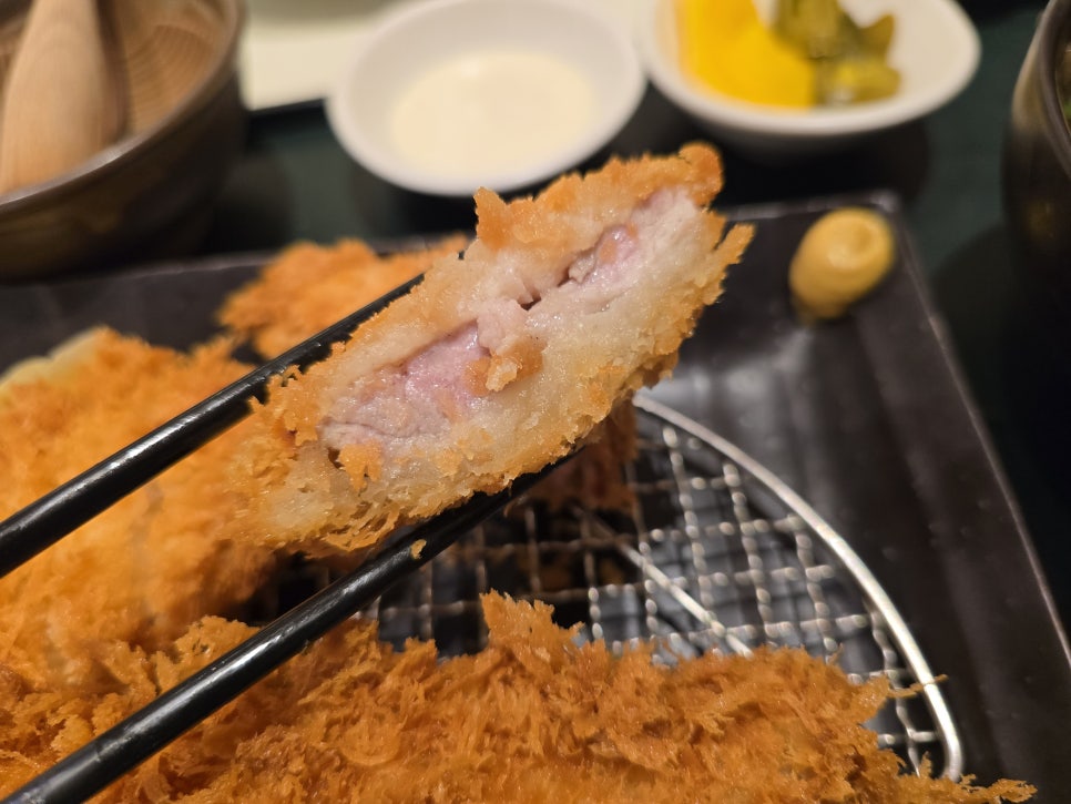 인천공항 2터미널 식당 돈까스 맛집 사보텐