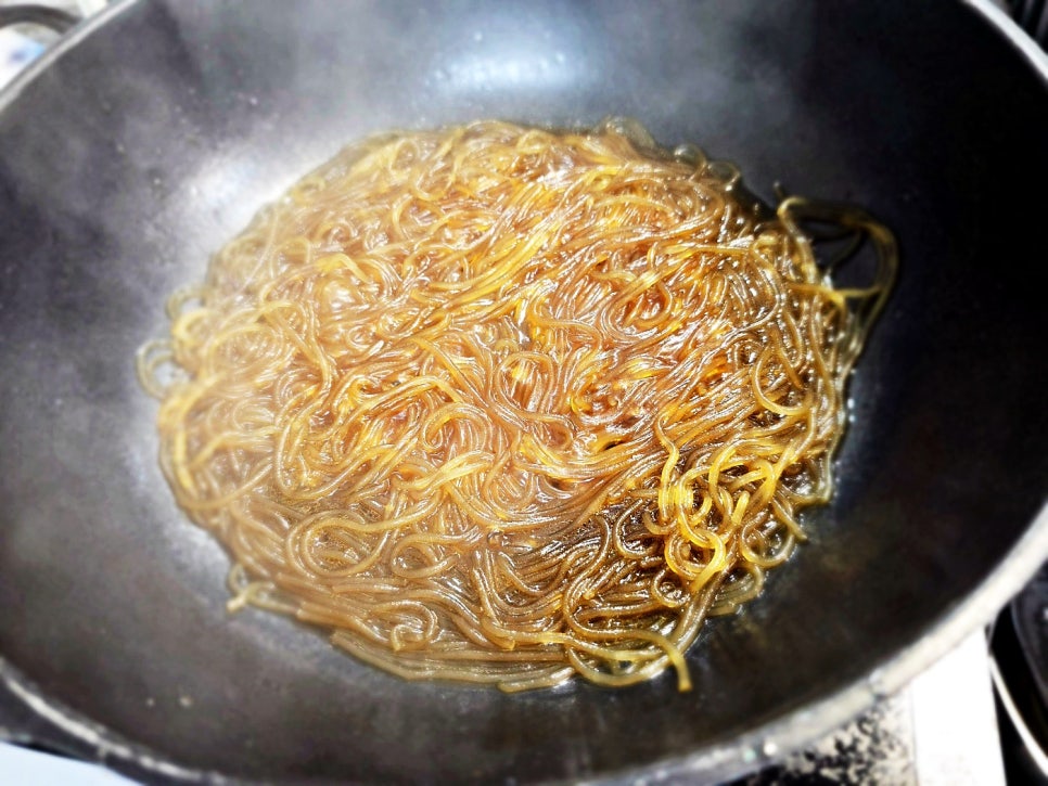 설 명절 음식 원팬 해물 잡채 만들기 이금기 중화 시즈닝 맛간장 초간단 레시피 요리