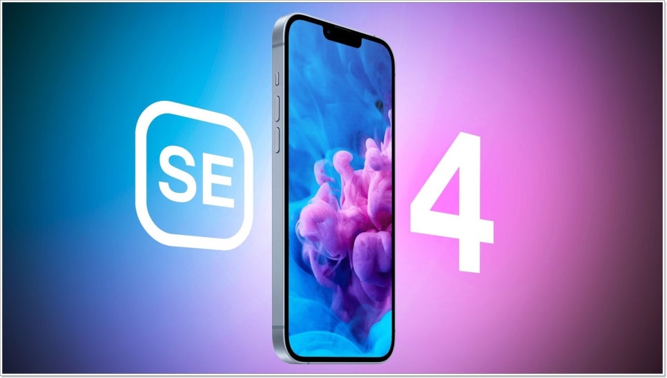 아이폰 SE4 너무 예쁜데?! 카메라 크기 스펙 디자인 목업 미리보기