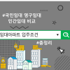 임대아파트 입주조건, 국민임대 영구임대 민간임대 비교