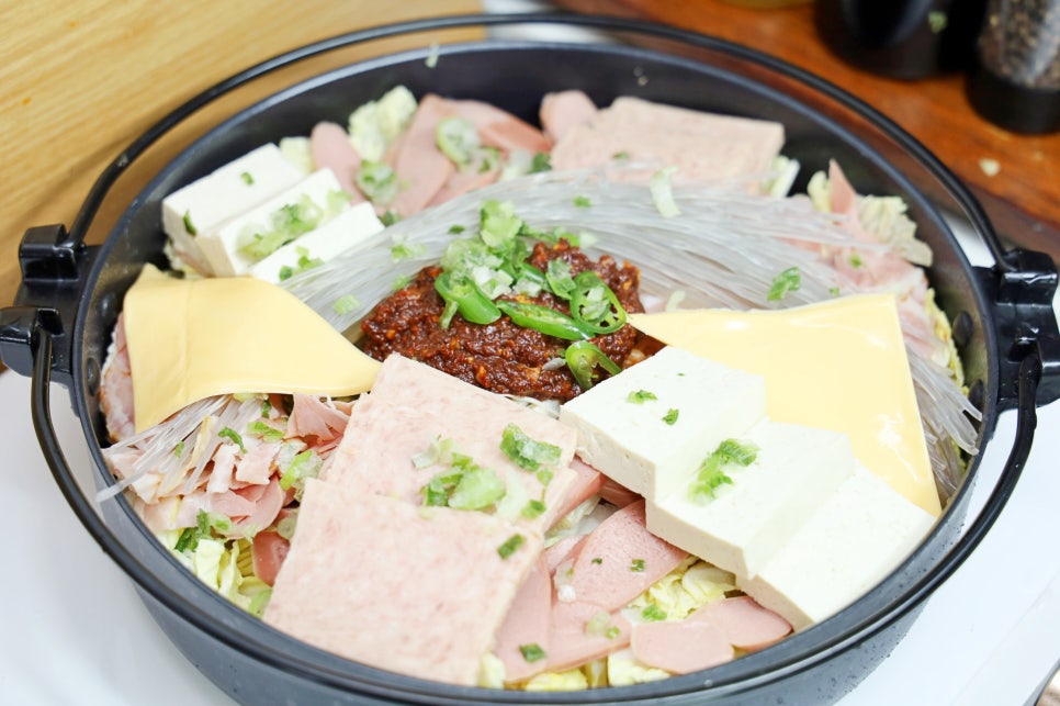 부대찌개 레시피 재료 양념장 황금레시피