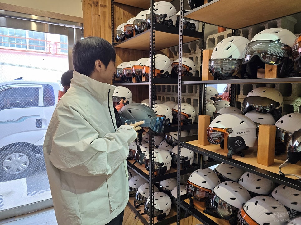 무주스키장 후기, 덕유산 설산 스노우보드로 즐기기