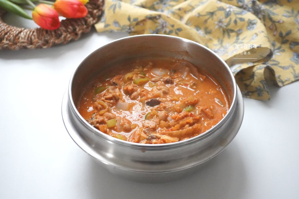 김치 청국장맛있게끓이는법 청국장 레시피 저녁메뉴 추천
