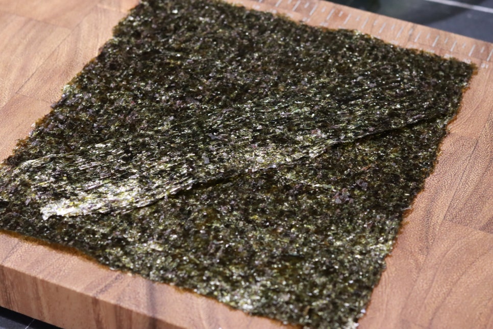오이 김밥 만들기 크래미 김밥 재료