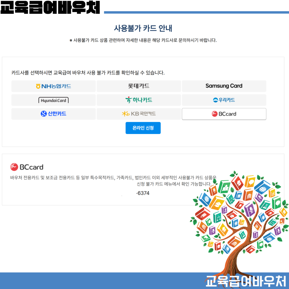 2025년 교육급여바우처 신청 기간 조건 사용처 잔액 지급일
