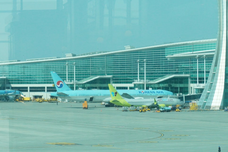 인천공항 콜밴 가격 예약 & 대형택시, 인천공항 혼잡도 2터미널 출국장