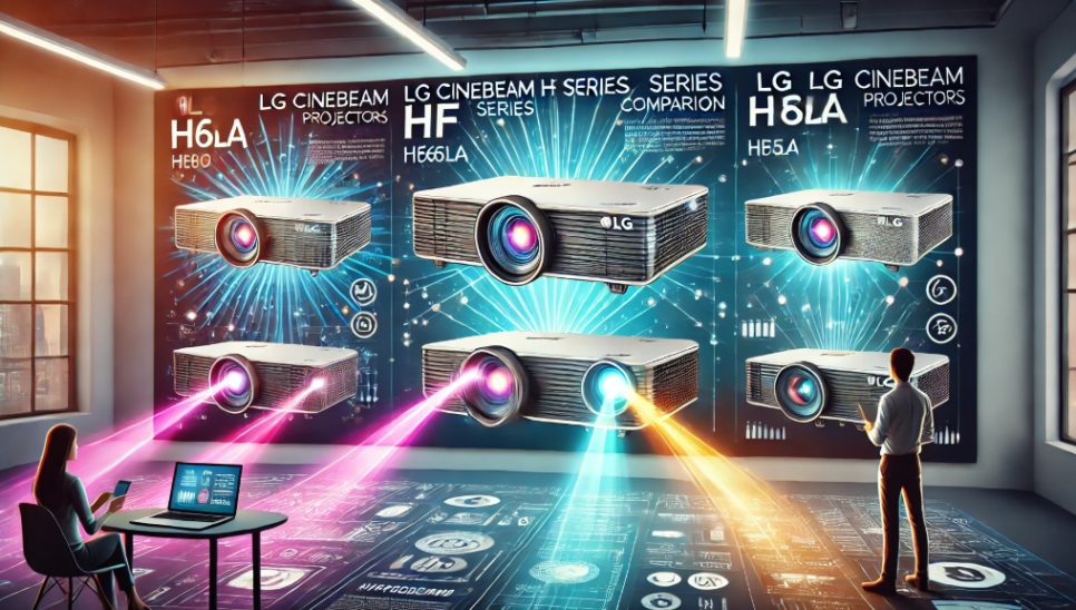 LG시네빔 HF60LA HF65LA HF80LA HF85LA 엘지 빔프로젝터 비교