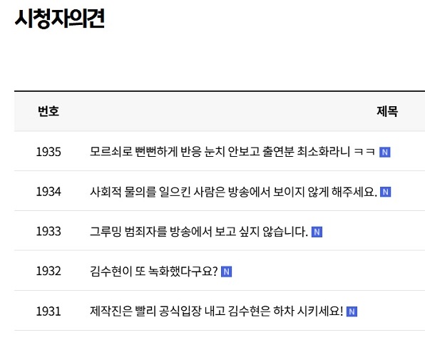 김수현, ‘굿데이’ 녹화 강행 김새론 미성년자 열애설 논란 속 강행 이유는?