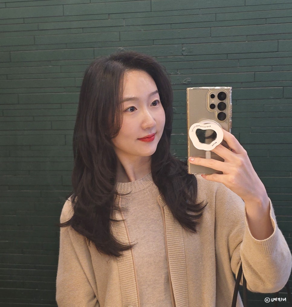 목동 오목교 미용실 추천 아이디헤어 레이어드 C컬펌 만족! (익우부원장님)