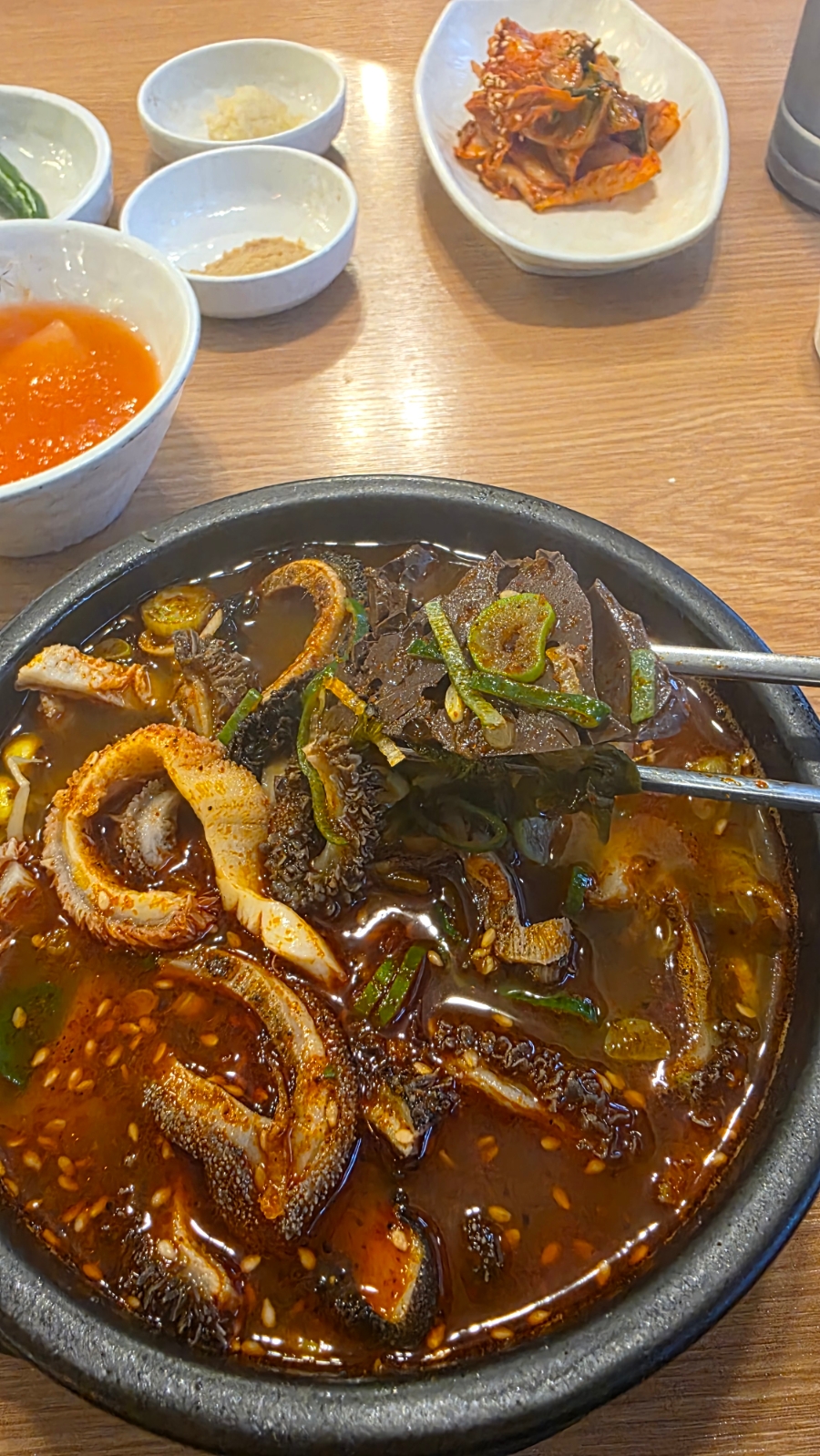 광주 24시간 식당 상무지구 미풍해장국
