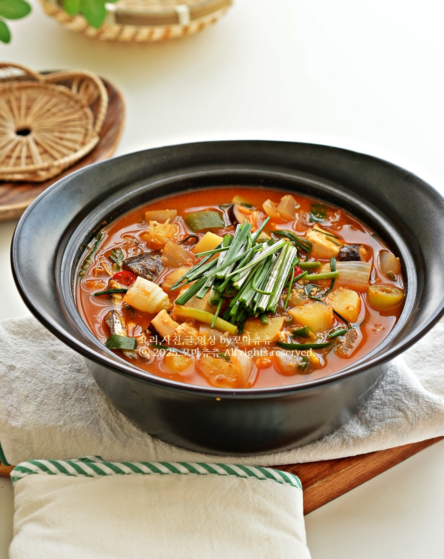 달래 된장찌개 레시피 끓이는법 재료