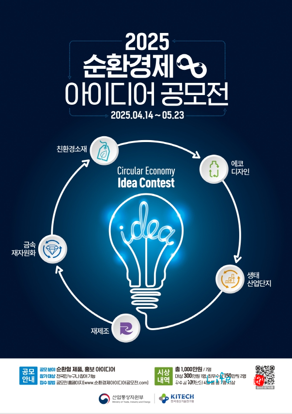 2025 순환경제 아이디어 공모전 소식 및 소문내기 이벤트 알려드림