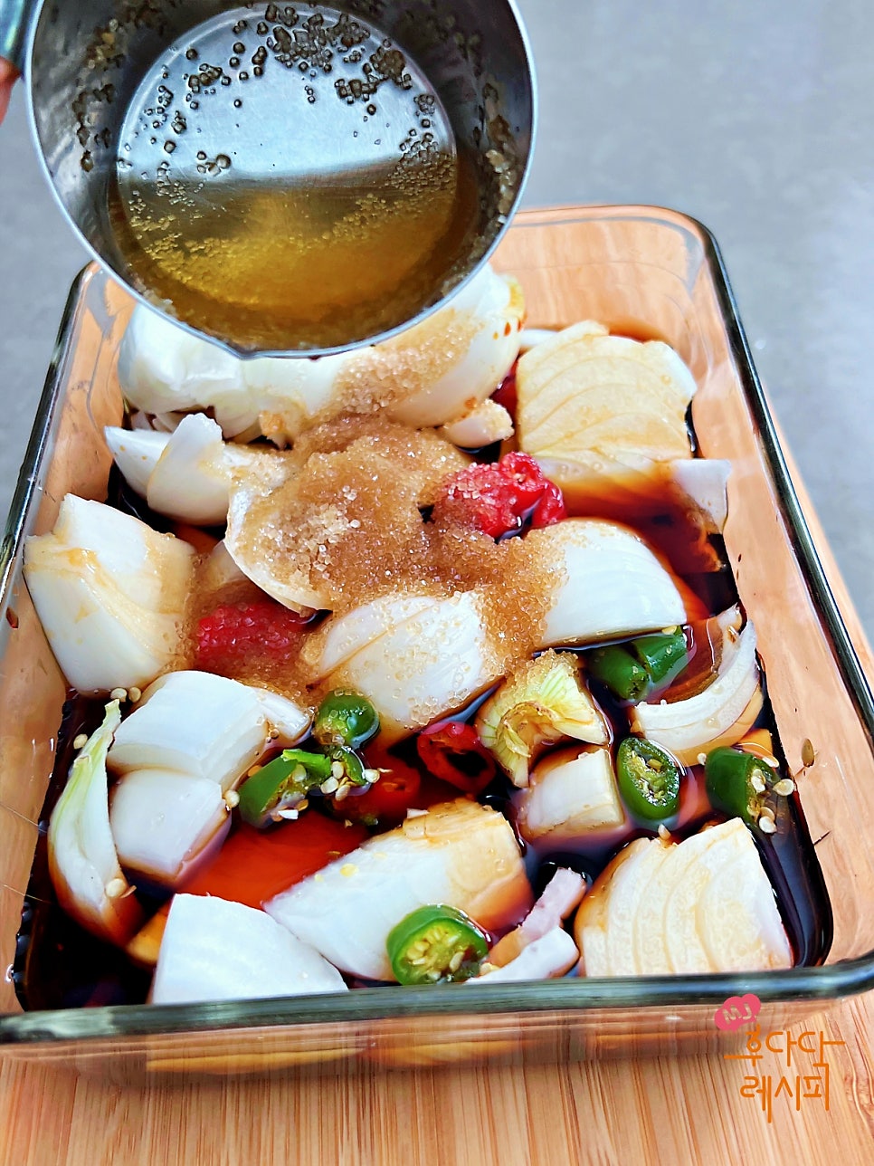 양파장아찌 만들기 간장 비율 햇양파장아찌 레시피