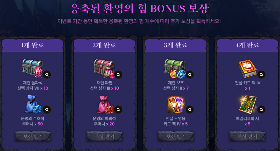 로스트아크 환영의 힘을 모아라 및 이벤트 (PC게임)