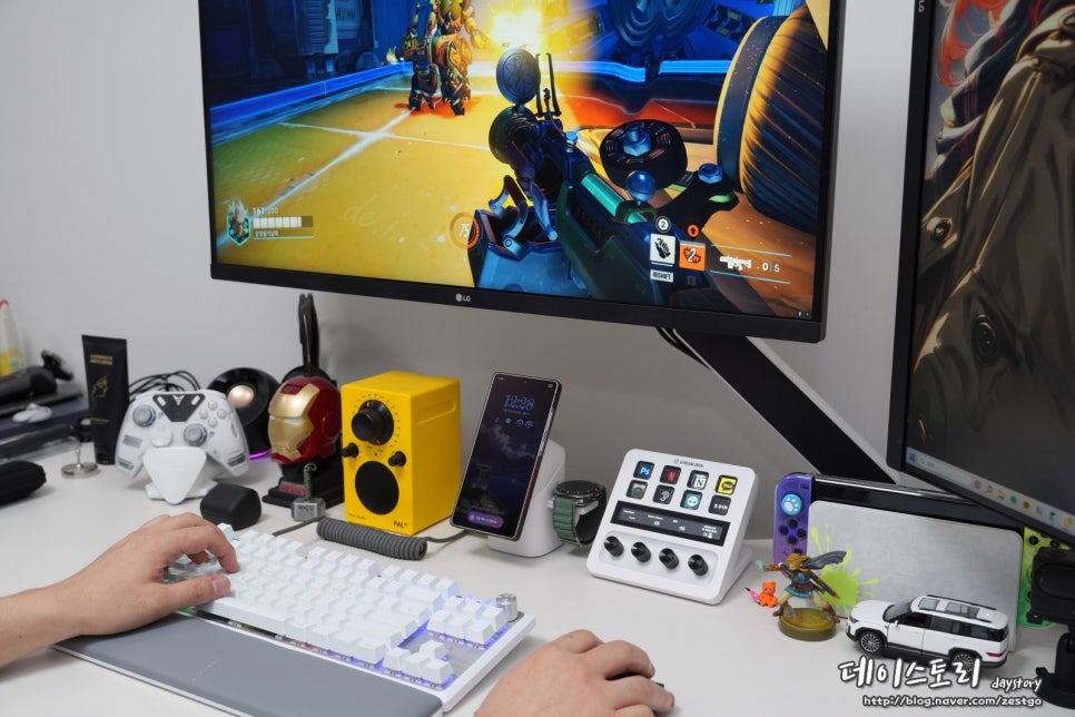 커세어 텐키리스 게이밍 키보드 추천 K70 PRO TKL 래피드 트리거 타건감 찐이네!