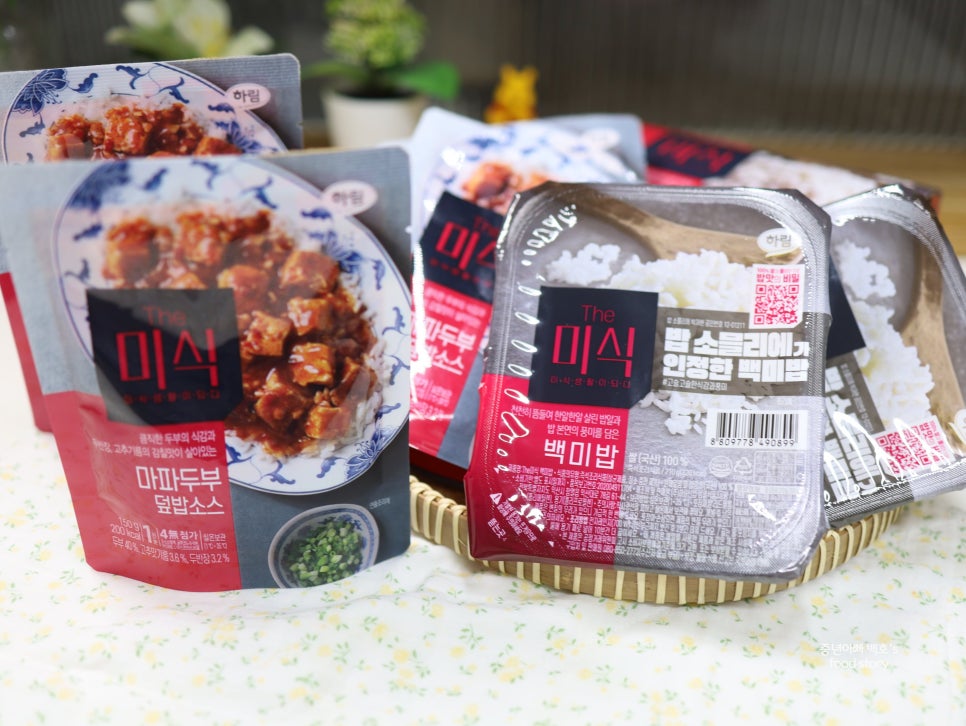 더미식 마파두부 덮밥소스 간편식 추천 진한 풍미의 마파두부소스