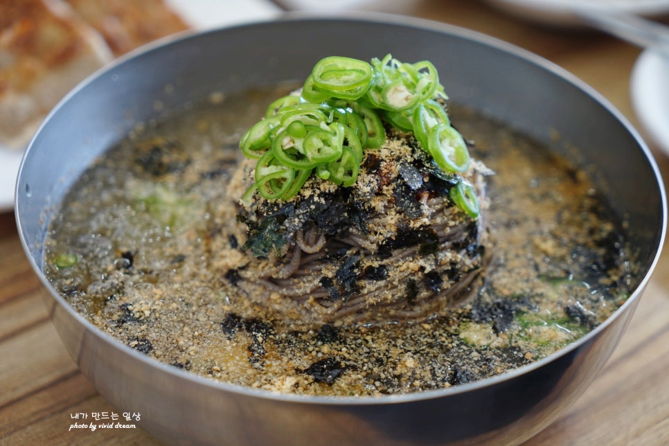 강릉 막국수 맛집 명경막국수 경포대 메밀 찐맛