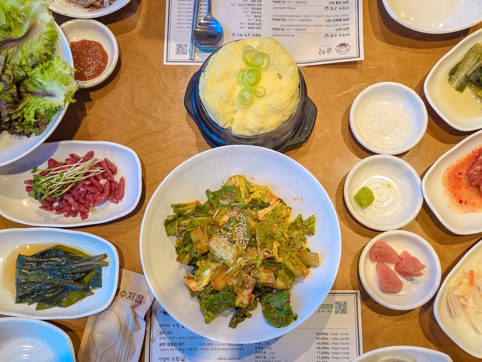 청초호 속초 돼지갈비 저녁 맛집 굽탁 올데이속초패스 돼지갈비 1인분 무료!