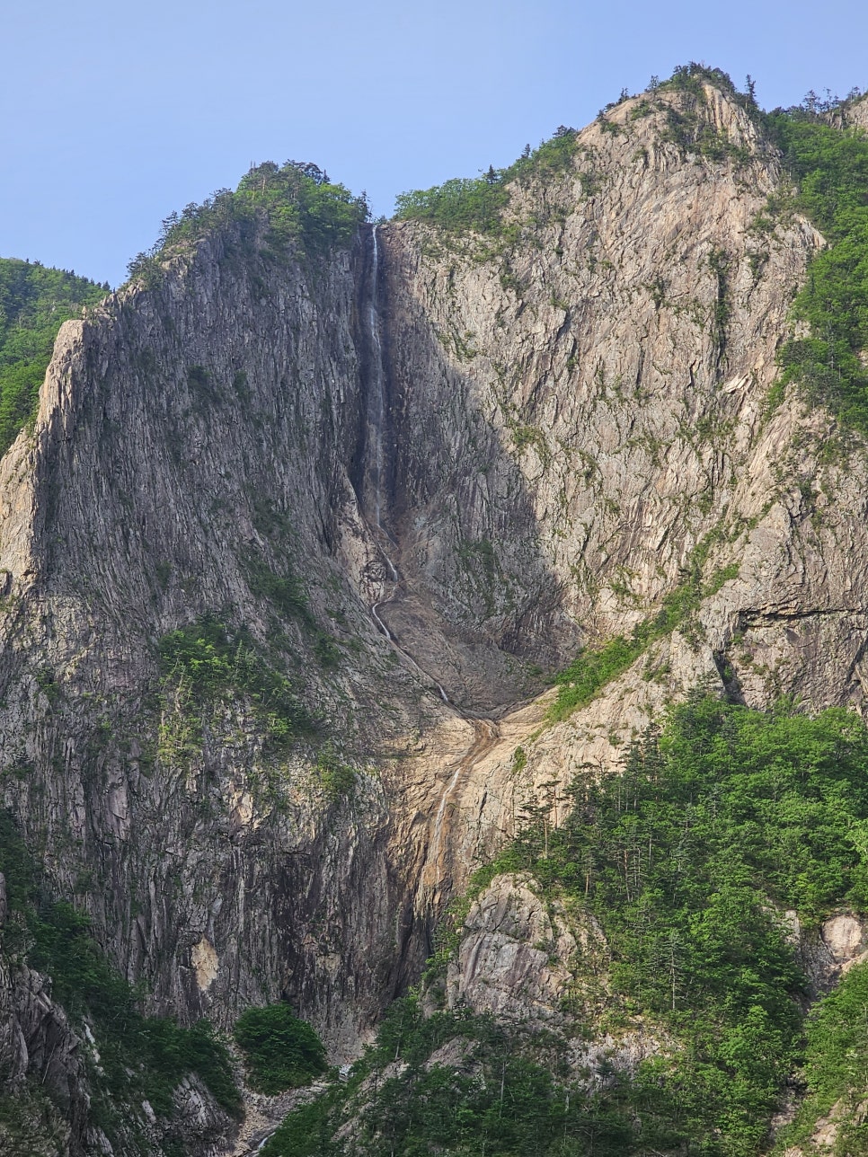 주말 산행중, 설악산 노적봉