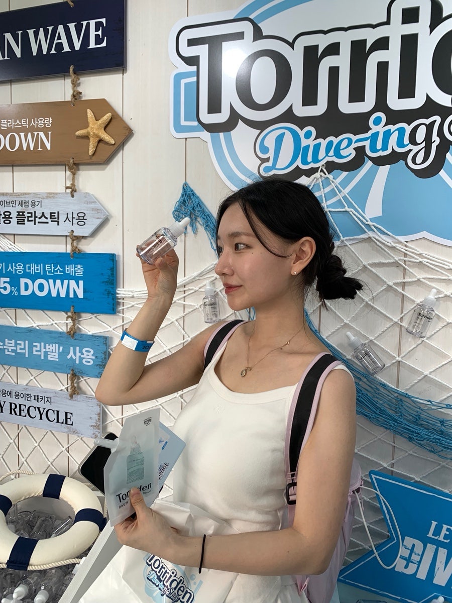 2025 올영페스타 노들섬 본품 주는 토리든 다이빙 샵 부스 수분세럼 추천 후기! (+본품 득템 팁)