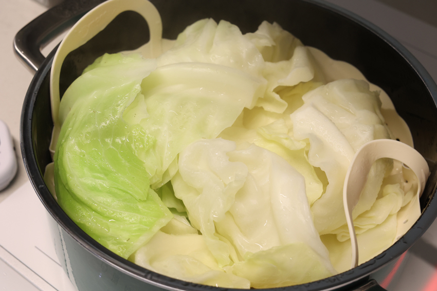 양배추 찜기 찌는법 쉽게 양배추쌈 찌기