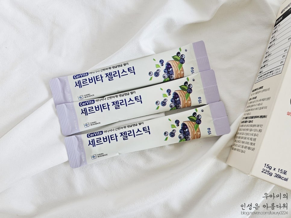 어린이간식, 쫀득하고 달콤한 세르비타 저당 아기 유아 스틱젤리