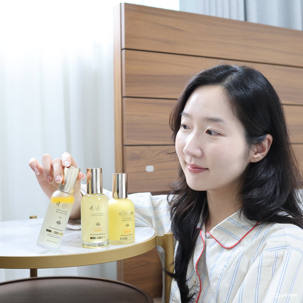 올영세일추천템 달바 비타 라인 후기, 2주 톤업 광채 프로그램 집중 관리해봄!