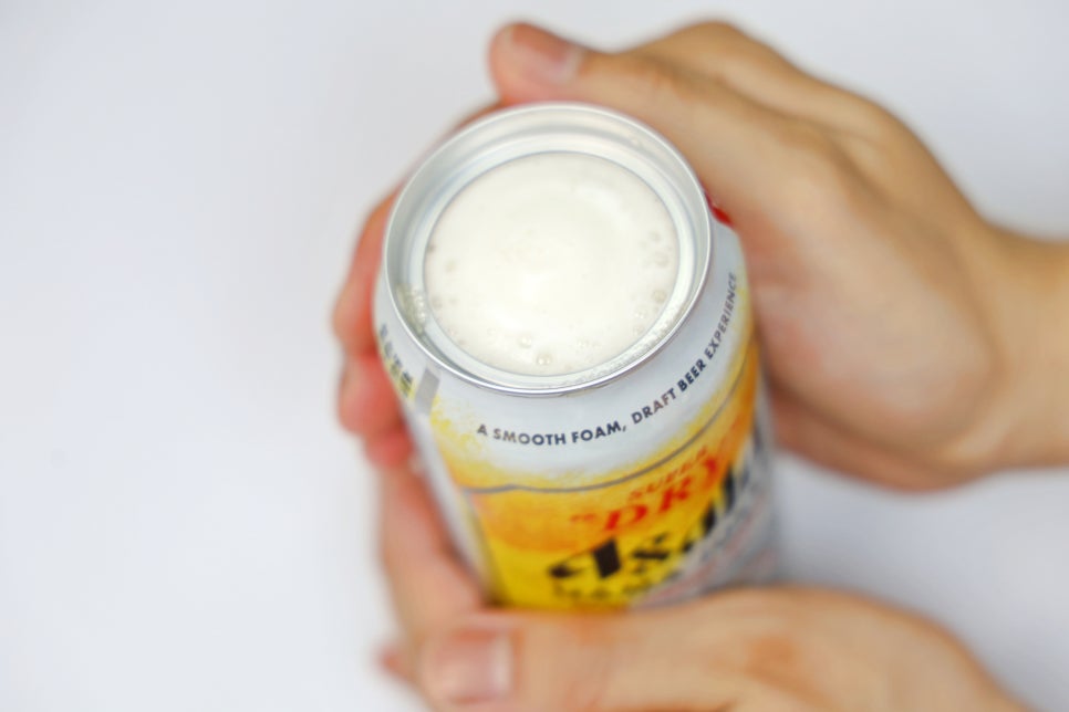 아사히 수퍼드라이 나마비루 집에서 생맥주