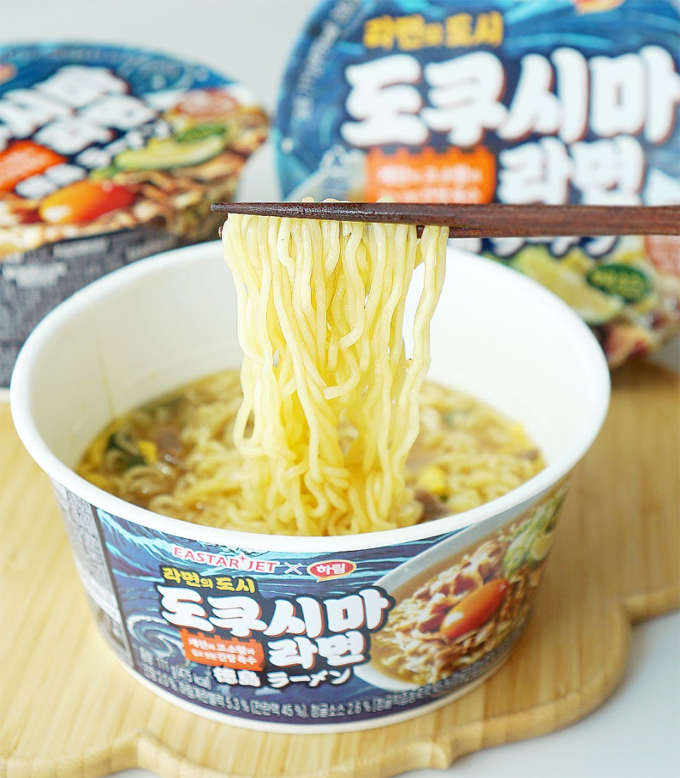 신상 세븐일레븐 편의점라면 하림 도쿠시마 후기