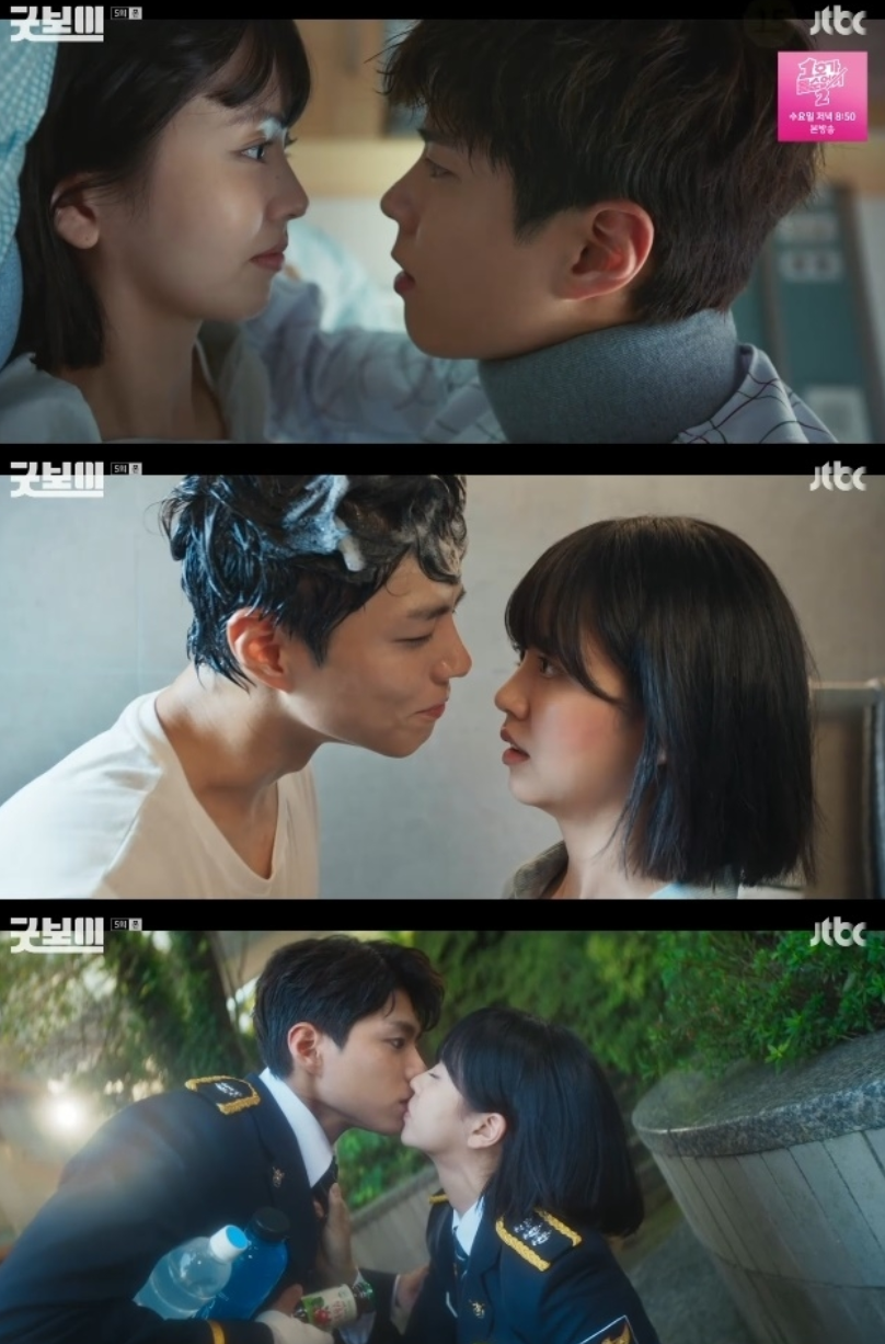 박보검·김소현, 제복 키스와 건강 적신호까지…'굿보이' 폭풍 전개