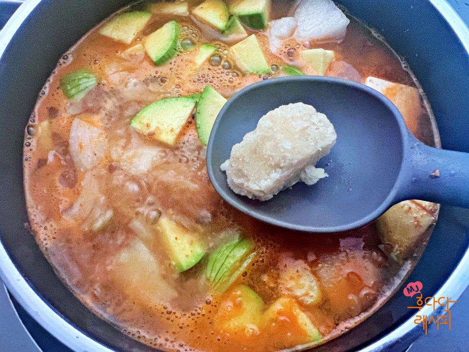 감자 된장찌개 레시피 소고기 된장찌개 끓이는법