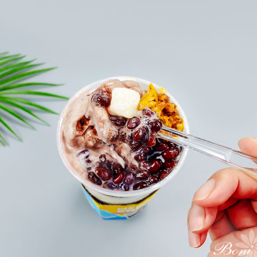 메가커피 빙수 2종 비교! 팥빙젤라또 vs 망빙파르페 솔직후기
