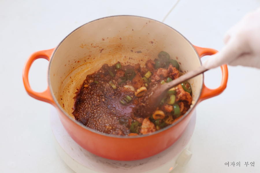 스팸 순두부찌개 레시피 간단 순두부찌개 끓이는법 양념 재료