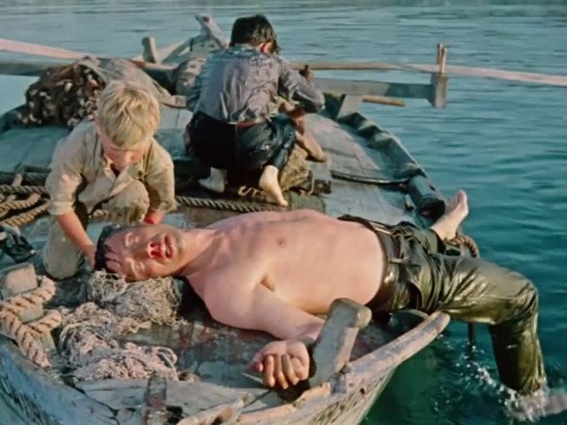 넓고 푸른 바다 (La grande strada azzurra, 57년) 어부의 애환