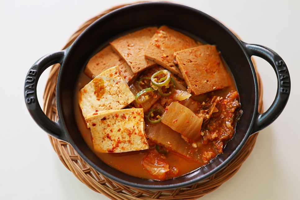 스팸 김치찌개 레시피 김치찌개 끓이는법