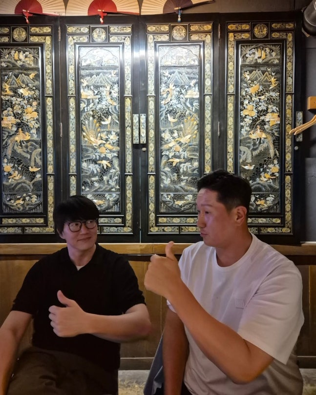 성시경X이대호 깜짝 만남 인증샷 “술이 장사야” 절친 케미 폭발