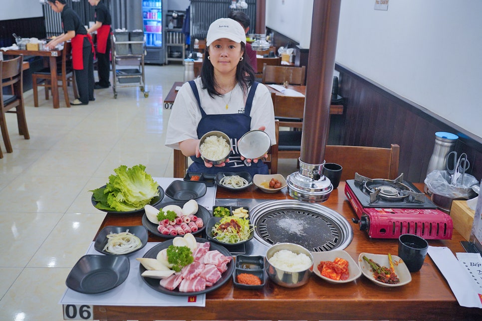 다낭 한식당 맛집 추천 주방 삼겹살 부대찌개 배달 후기
