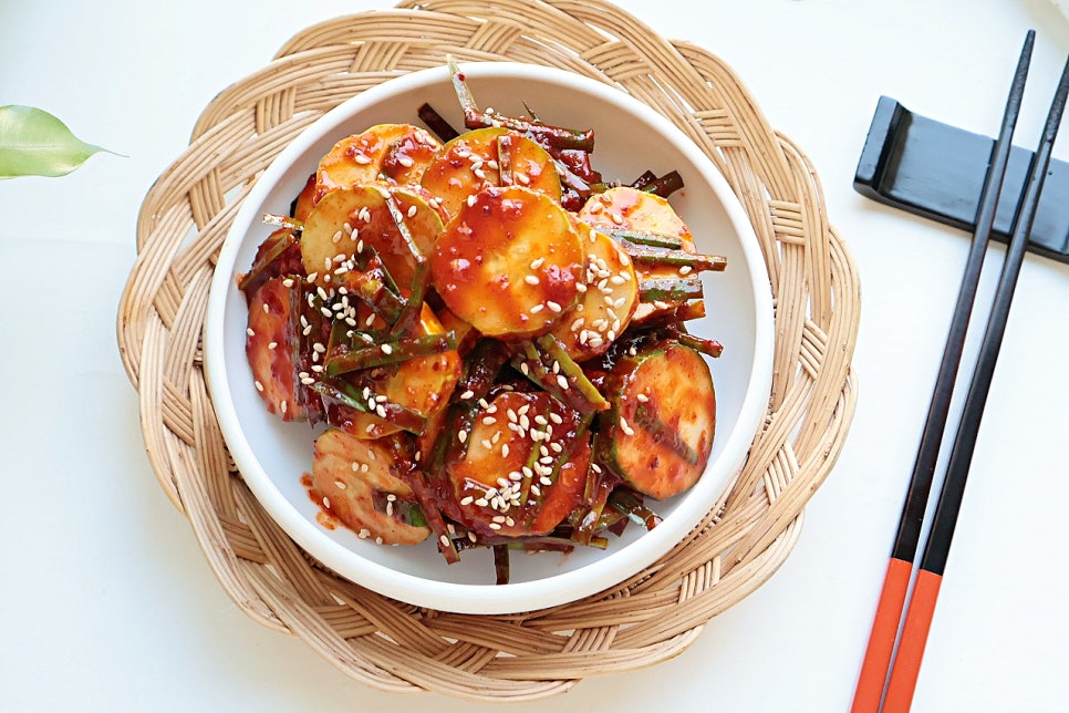 오이무침 레시피 초고추장 오이무침 만들기 간단한 오이 요리