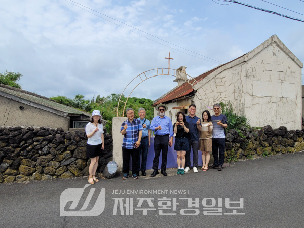 전국기독교수연합회 임원단 수련회, 제주 성지순례 나서..