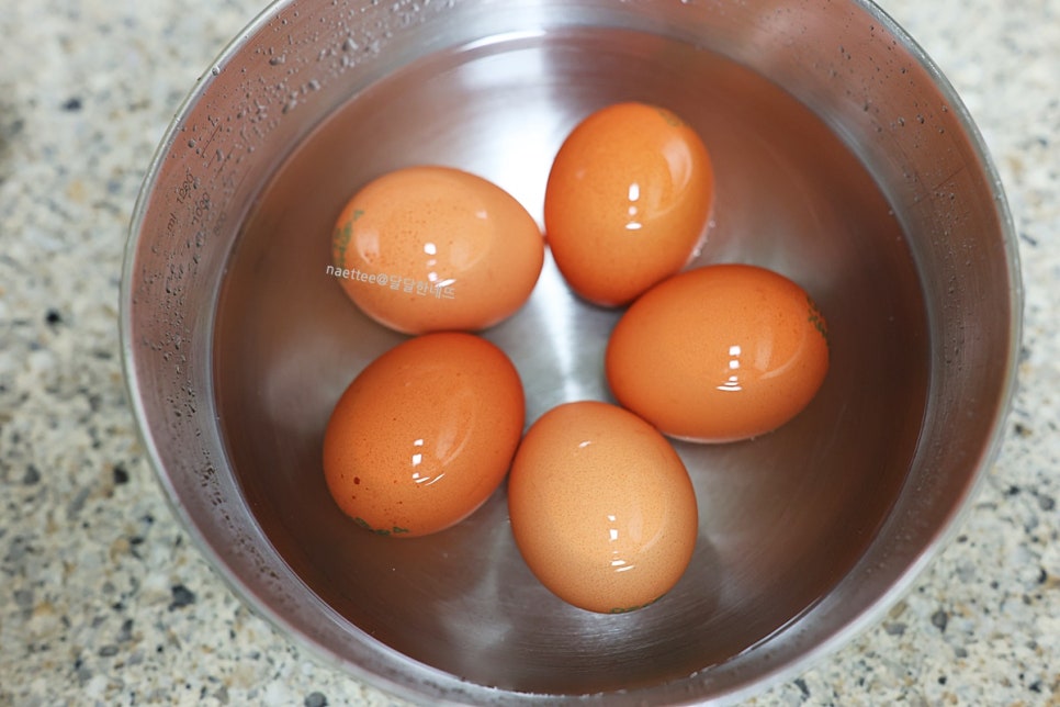 반숙 계란 삶는 시간 반숙란 삶기 최강희 꿀떡 계란