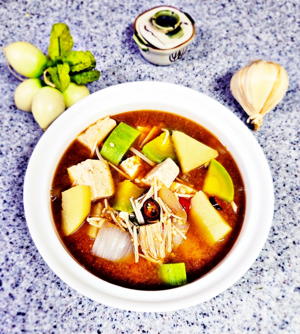 된장찌개 레시피 감자된장찌개 끓이는법