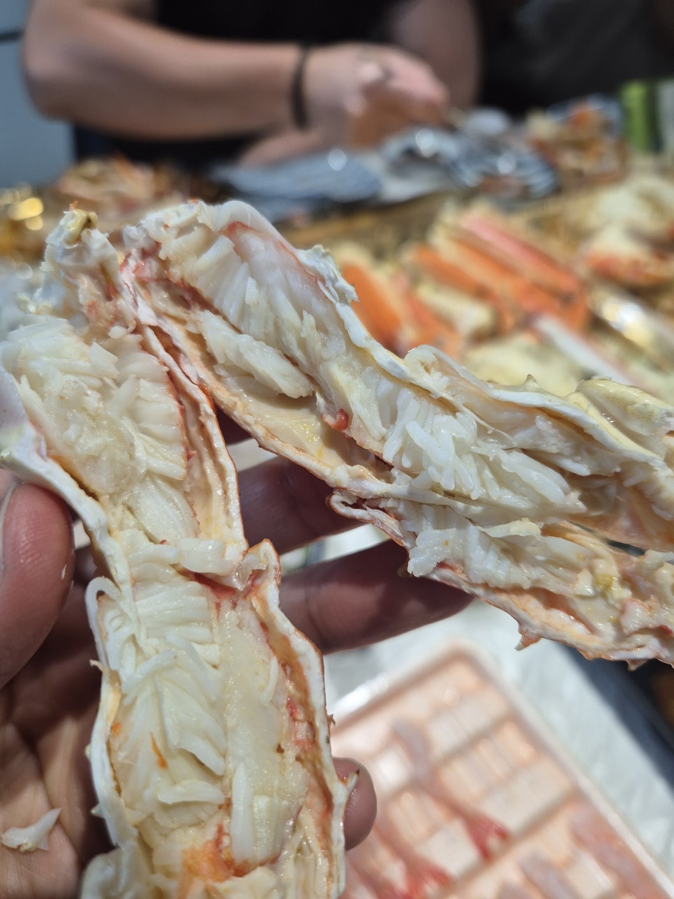 노량진수산시장 대게 맛집 대게찜 싱싱함 그대로 포장